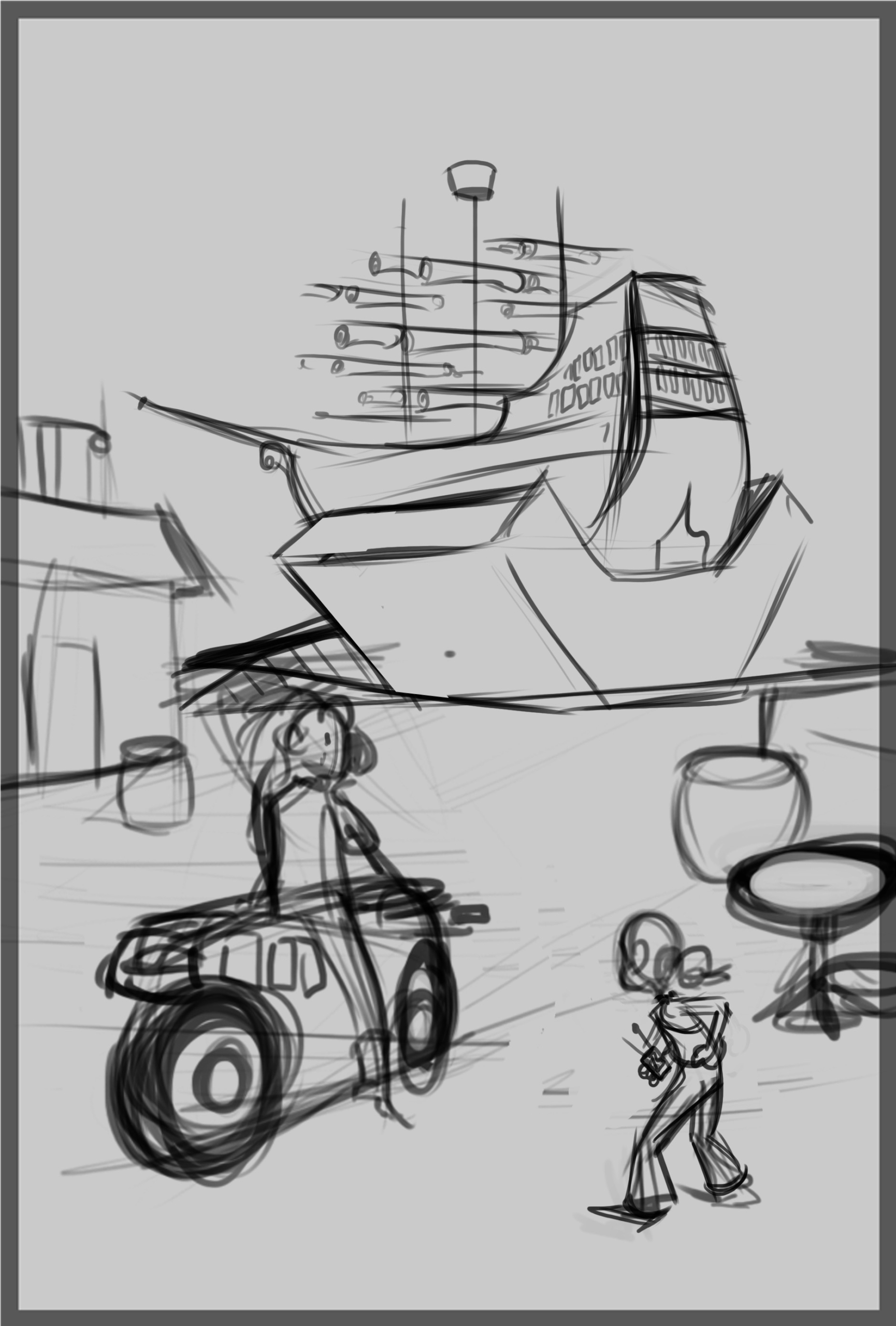 Hidden Site – Sketches and Big Boxed Set – Legend of the Star Runner